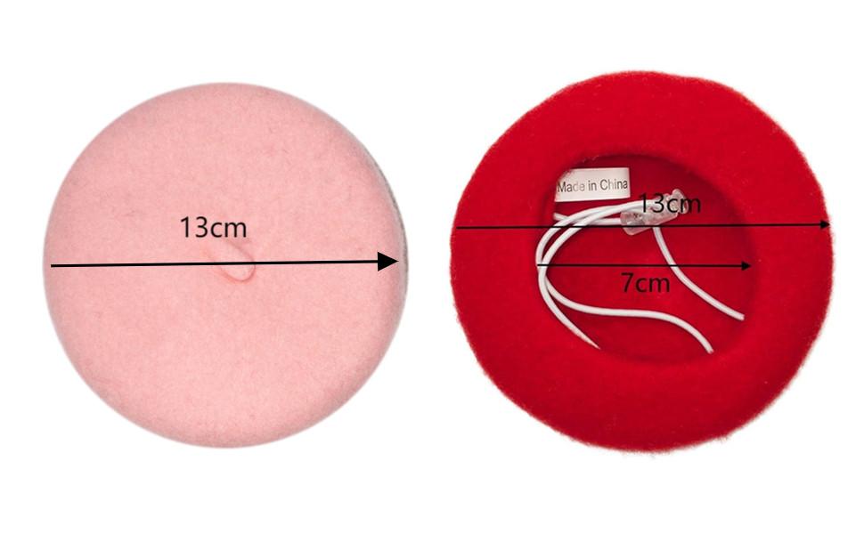 Dog Beret Hat Cats Hats Fashion Four Seasons Funny Wool Winter Pet Hat - 图片 3