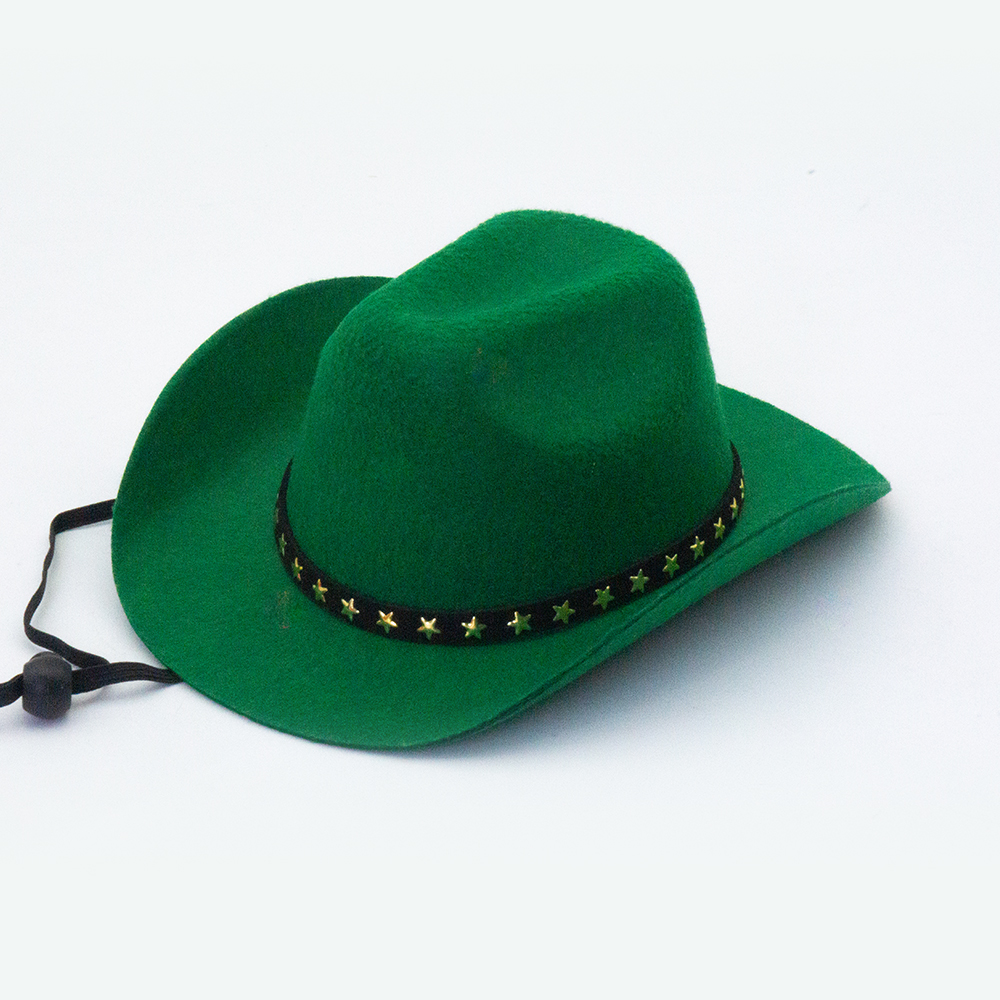 Cowboy Pet Hat Cosplay Cap for Dogs and Cats Six Colors - 图片 6