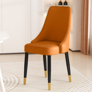 Comfortable light luxury dining chair
