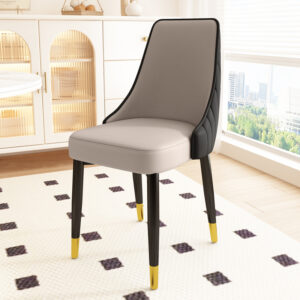 Comfortable light luxury dining chair